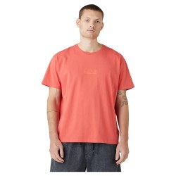 тениска,мъжки,тениски,wrangler,logo,short,sleeve,t,shirt,red,(spiced,coral)