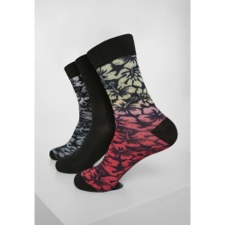 чорапи,мъжки,чорапи,urban,classics,fer,short,socks,3,pairs,black,(black,gray,red)