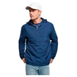 яке,мъжки,якета,urban,classics,windproof,basic,pull,over,jacket,blue,(bleu,foncé)
