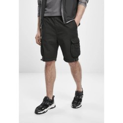 Къси панталони Urban classics Double Pocket cargo shorts - Black къси,панталони,мъжки,панталони,urban,classics,double,pocket,cargo,shorts,black