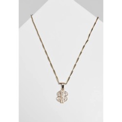 бижутерия,urban,classics,small,dollar,necklace,doré,(yellow)