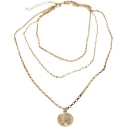бижутерия,urban,classics,layering,necklace,yellow,(doré)