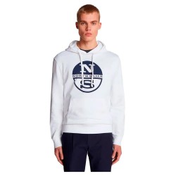 суичър,мъжки,пуловери,north,sails,691003,graphic,hoodie,white