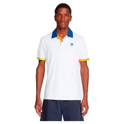 мъжки,блузи,с,яка,north,sails,692356,logo,short,sleeve,polo,white
