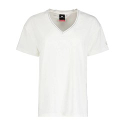 тениска,дамски,тениски,luhta,hinkabole,short,sleeve,v,neck,t,shirt,optic,white,(white)
