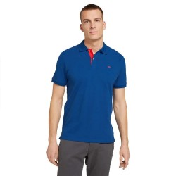 мъжки,блузи,с,яка,tom,tailor,basic,contrast,short,sleeve,polo,blue,(advanced,blue)