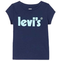 тениска,детски,тениски,levi´s,®,basic poster,short,sleeve,t,shirt,blue,(medieval,blue)