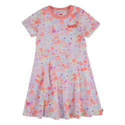 Рокля Levi´s ® Knit Skater dress - Multicolor (Floral Blooms) рокля,дамски,поли,и,рокли,levi´s,®,knit skater,dress,multicolor,(floral,blooms)