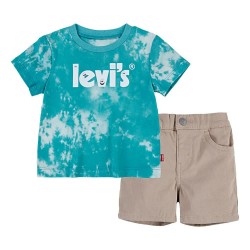 детски,екипи,детски,облекла,за,момчета,levi´s,®,tie dye logo,set,green,(brittany,blue)