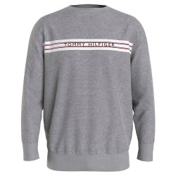 Тениска Tommy hilfiger Track Hwk UM0UM02426 Sweatshirt long sleeve pyjama T-shirt - Grey (Light Grey Heather) тениска,мъжки,пижами,tommy,hilfiger,track,hwk,um0um02426,sweatshirt,long,sleeve,pyjama,t,shirt,grey,(light,grey,heather)
