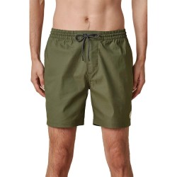 бански,гащета,мъжки,бански,костюми,globe,clean,swell,poolshort,swimming,shorts,olive,(green)