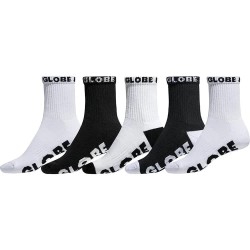 детски,чорапи,детски,чорапи,globe,kids,quarter,short,socks,5,pairs,white,(black,white)