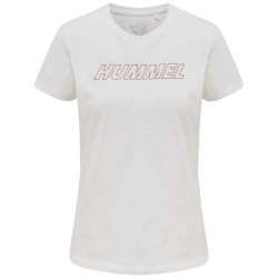 тениска,дамски,тениски,hummel,cali,cotton,short,sleeve,t,shirt,white,withered,rose,(white)