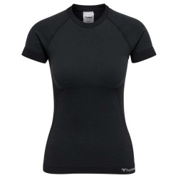 тениска,дамски,тениски,hummel,cleaa,seamless,short,sleeve,t,shirt,black,melange,(black)