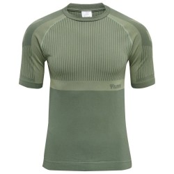 тениска,мъжки,тениски,hummel,unit,seamless,short,sleeve,t,shirt,green,(laurel,wreath,lily,pad)
