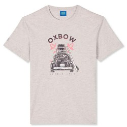 тениска,мъжки,тениски,oxbow,tamiso,short,sleeve,t,shirt,gris,chine,(white)