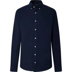риза,с,дълъг,ръкав,мъжки,ризи,hackett,garment,dyed,oxford,long,sleeve,shirt,navy,(blue)