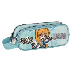 канцеларски,принадлежности,safta,catrinas,claire,noelia,y,lila,pencil,case,grey,(multicolor)