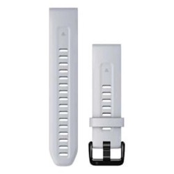други,аксесоари,garmin,quickfit®,20,mm,silicone,strap,whitestone,(grey)