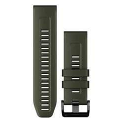 други,аксесоари,garmin,quickfit®,26,mm,silicone,strap,moss,(brown)