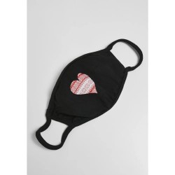 други,аксесоари,urban,classics,christmas,heart,face,mask,black,(black)