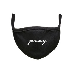 други,аксесоари,mister,tee,pray,wording,face,mask,black