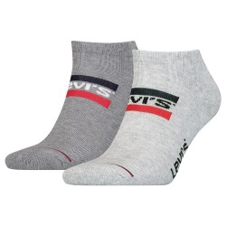 чорапи,мъжки,чорапи,levi´s,®,low,cut,sportswear,logo,half,long,socks,2,pairs,grey,combo,(grey)