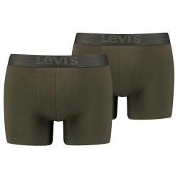 боксерки,мъжко,бельо,levi´s,®,vintage,heather,cotton,boxers,2,units,green,(khaki)