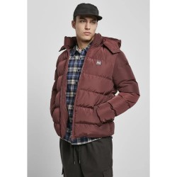 яке,мъжки,якета,urban,classics,hooded,puffer,jacket,bordeaux,(red)