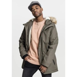 Анорак Urban classics TB1814 parka - Green (Olive) анорак,мъжки,якета,urban,classics,tb1814,parka,green,(olive)