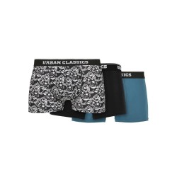 боксерки,мъжко,бельо,urban,classics,set,of,3,s,organic,(big,),boxers,black,(black,white,black,blue,duck)