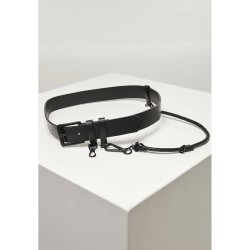 колан,колани,urban,classics,leather,fake,belt,black