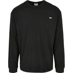 тениска,мъжки,тениски,urban,classics,coton,organique,oversized,long,sleeve,t,shirt,black