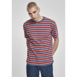 Тениска Urban classics Yarn Dyed Oversized Board Stripe short sleeve T-shirt - Brown (Brown / Blue Oil) тениска,мъжки,тениски,дамски,тениски,urban,classics,yarn,dyed,oversized,board,stripe,short,sleeve,t,shirt,brown,(brown,blue,oil)
