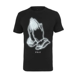 тениска,мъжки,тениски,дамски,тениски,mister,tee,pray,glow,t,shirt,black,(black)