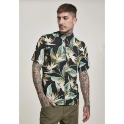 мъжки,ризи,urban,classics,bloom,shirt,black,(black,multicolor)