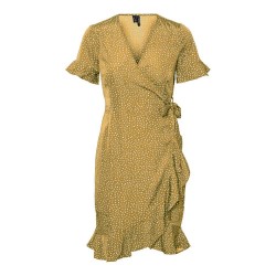 рокля,дамски,поли,и,рокли,vero,moda,vmhenna,dress,yellow,(jaune,doré)