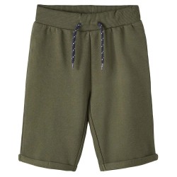 къси,панталони,детски,панталони,name,it,vasse,sweat,shorts,olive,night,(green)