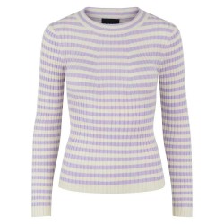 блуза,детски,блузи,pieces,crista,sweater,pink,(lavendula,stripes,w,birch,stripes)