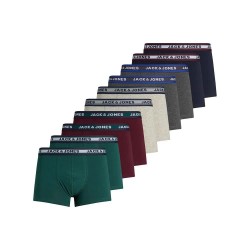 боксерки,мъжко,бельо,jack,&,jones,solid,boxers,10,units,multicolor,(multicolor)