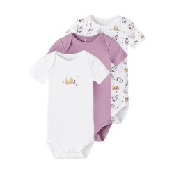 детски,облекла,за,момичета,name,it,cat,short,sleeve,body,3,units,purple,(valerian)