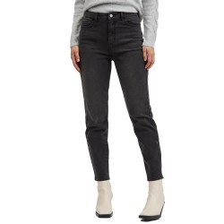 дънки,дамски,панталони,vila,mommie,mom,high,waist,jeans,black,(black,denim)