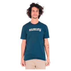 тениска,мъжки,тениски,hurley,evd,exp,crasher,short,sleeve,t,shirt,blue,(h306)
