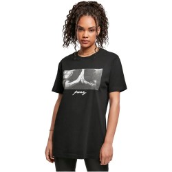 тениска,дамски,тениски,mister,tee,pray,short,sleeve,t,shirt,black