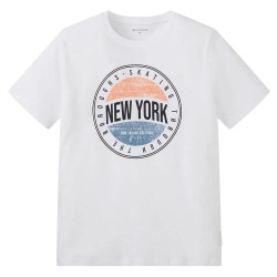 тениска,детски,тениски,tom,tailor,printed,short,sleeve,t,shirt,white