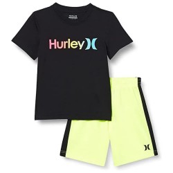 детски,екипи,детски,облекла,за,момчета,hurley,one&only,gradient&mesh,set,black,(yellow)