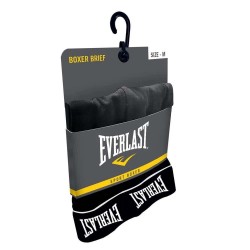 боксерки,мъжко,бельо,everlast,cotton,boxers,2,units,black,white,grey,(black)