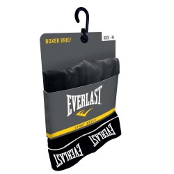 боксерки,мъжко,бельо,everlast,cotton,boxers,2,units,black,white,grey,blue,(black)