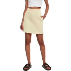 пола,дамски,поли,и,рокли,urban,classics,organic,terry,high,waist,short,skirt,soft,yellow,(yellow)