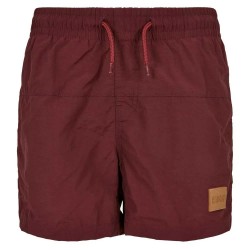 бански,гащета,детски,бански,костюми,urban,classics,block,swim,swimming,shorts,cherry,(red)